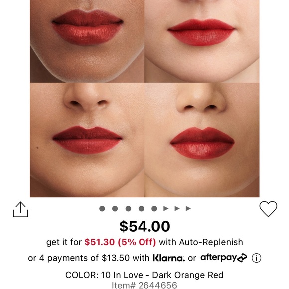 NEW- Giorgio Armani Lip Maestro Satin colour 10 - Picture 2 of 5